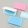 Portable Disposable Mask Storage Box Rectangular Folding Temporary Storage Box Clamshell Mask Clip Storage Box