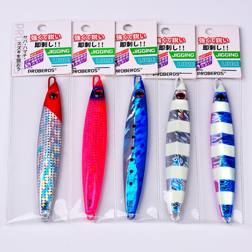 Приманка из железной пластины, ловля с морской рыбацкой лодки, глубоководная бионическая рыба, приманка Luya, 70 г, 90 г, ложная приманка Luya, быстрое падение, большая железная пластина, свинцовая рыба