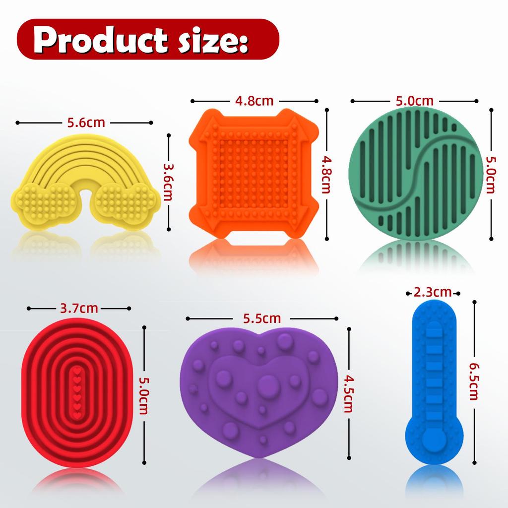 Детский силиконовый сенсорный камень Fidget Stone - мягкая игрушка для декомпрессии