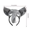Halloween Elephant Dress up Costume, Hairband, Tail for Kid Birthday Parties