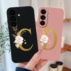 Чехол-буква с цветами для Samsung S26 Ultra Чехол для Samsung S26 Plus Задняя крышка Мягкий жидкий силикон Fundas для Galaxy S 26