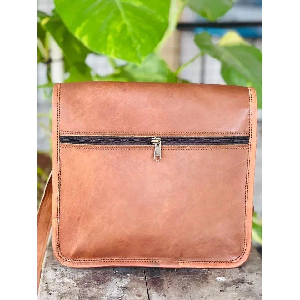 Мужская защищенная кожаная винтажная сумка-мессенджер для ноутбука ручной работы, портфель-сатчел