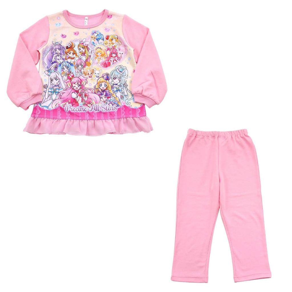 Пижама Pretty Cure All Stars из картонного трикотажа 571 Девочки, Светящаяся в темноте
