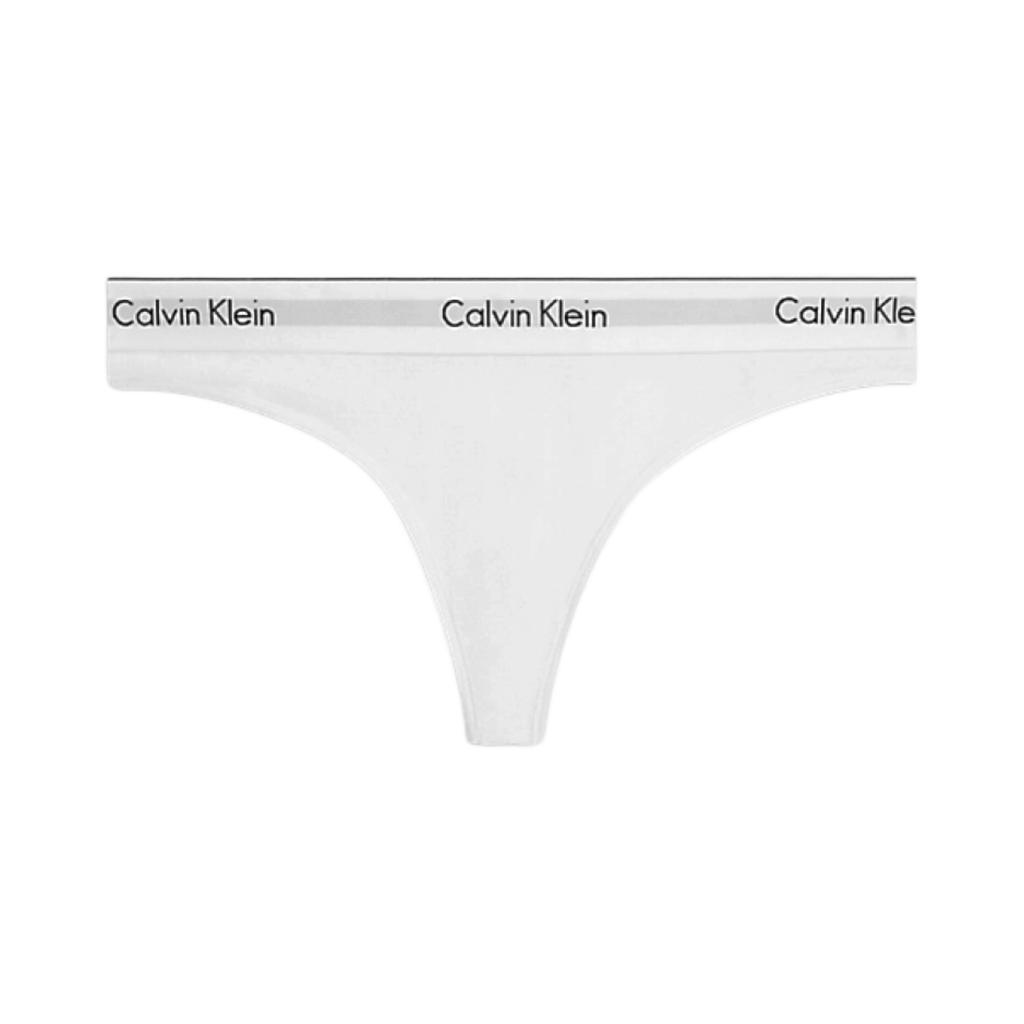(W) Calvin Klein Modern Cotton Стринги Белые