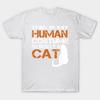 T Shirt Women This Is My Human Costume Im Really A Cat Halloween Harajuku Print Kawaii Tshirt Summer Short Sleeve Female T-Shirt Top Tee