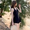 DK Women's Swimsuit Slimming One-Piece Hot Spring Swimwear