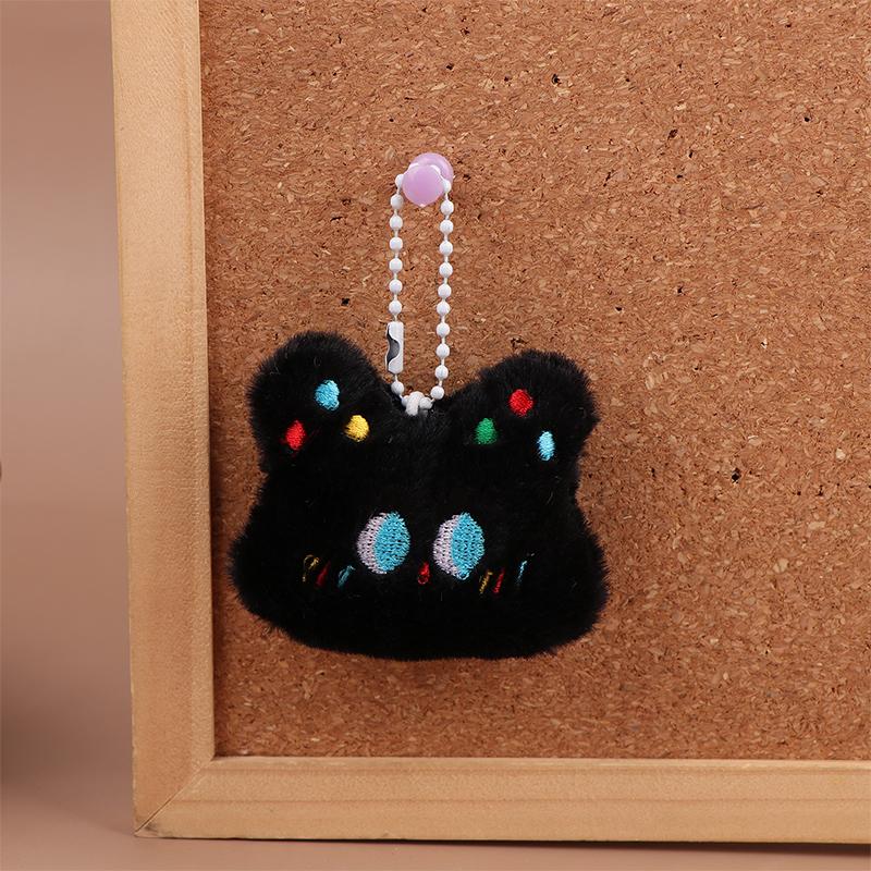 Кролик Щенок Плюшевый Брелок Мультяшный Кот Кролик Мягкая Кукла Подвеска Автомобильный Брелок Рюкзак Сумка Декор Детский Подарок