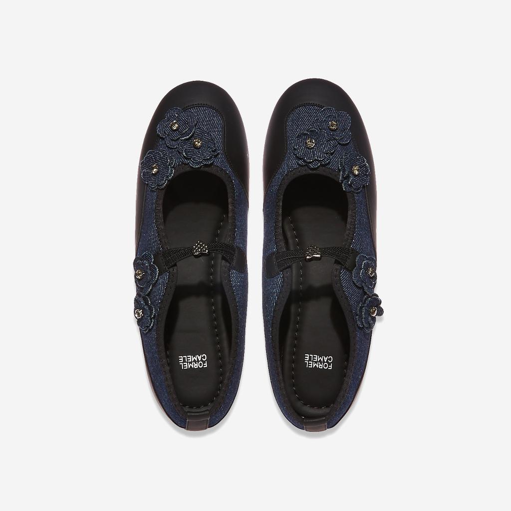 [FORMEL CAMELE] Туфли Chamele With Heart Flat, FLS1F1SP054, 1010112578, популярная корейская обувь