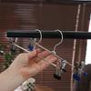 2pcs Multi-functional Pants Hangers Space-Saving Underwear Hanger Bras Hangers  Wardrobe