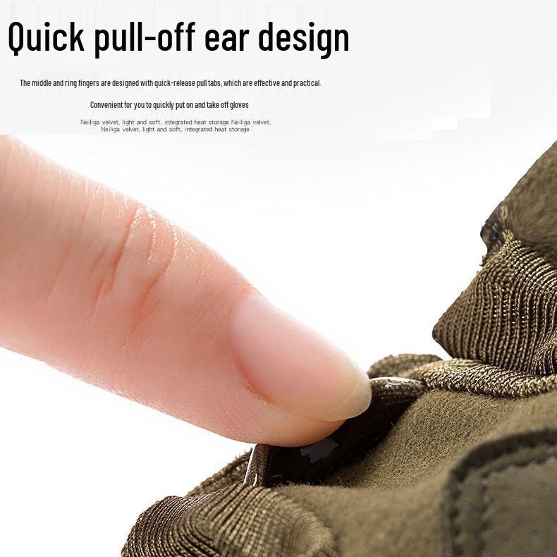 Детские противоскользящие тактические перчатки с открытыми пальцами для езды на велосипеде на открытом воздухе, возраст 8-15 лет, износостойкая защита