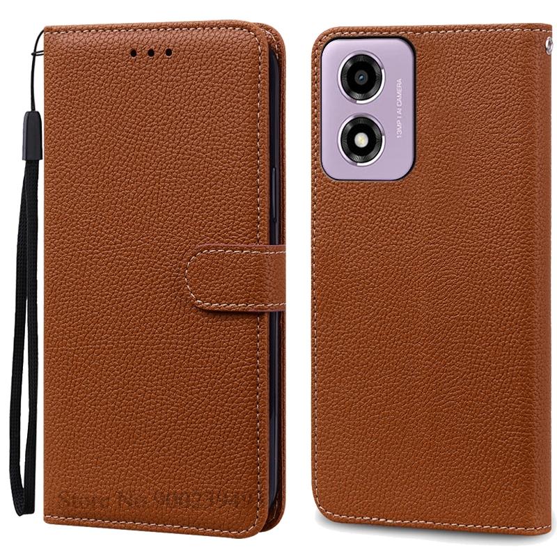 Чехол E14 для Moto E14, кожаный чехол-кошелек с откидной крышкой для Motorola E14, чехол для мобильного телефона, чехол для Moto E14, чехол-основание, корпус