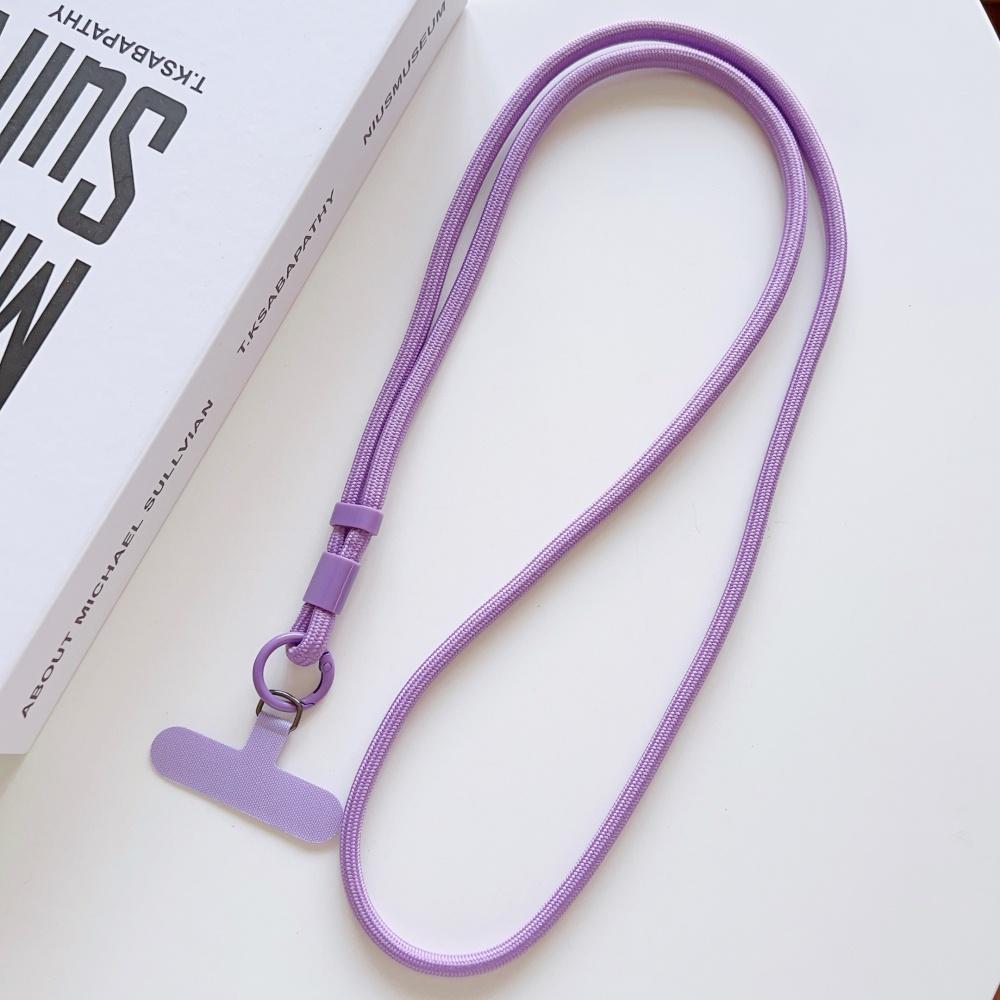 Конфетный цвет Кроссбоди Красочный длинный ремешок для мобильного телефона Регулируемый шнурок Ожерелье Подвесная веревка Аксессуары против потери