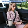 Крышка с откидной трубочкой 30 унций для термокружки Stanley 2.0 Герметичная сменная крышка Непроливающаяся крышка для аксессуаров Stanley Cup