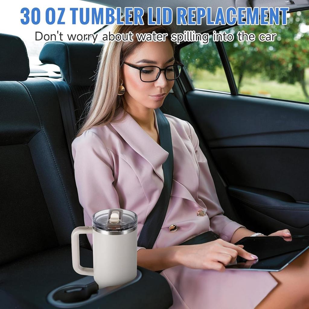Крышка с откидной трубочкой 30 унций для термокружки Stanley 2.0 Герметичная сменная крышка Непроливающаяся крышка для аксессуаров Stanley Cup