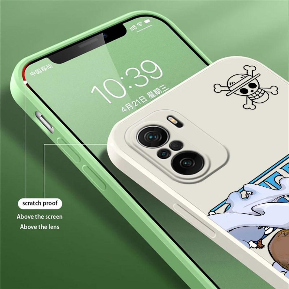 Ones Pieces Anime Case For Xiaomi Poco X7 F7 M7 X4 X5 F6 M6 Pro 5G Mi 11T 12T 13T 14T 15T Pro 15 F8 Ultra Silicone Phone Cover