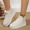 Winter Women Snow Boots Plush Warm Non Slip Waterproof Ladies Flats Sneakers Casual Slip On Female Ankle Boots Botas Mujer