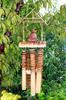 Bamboo Wind Chime 6-Tube Buddha Medium