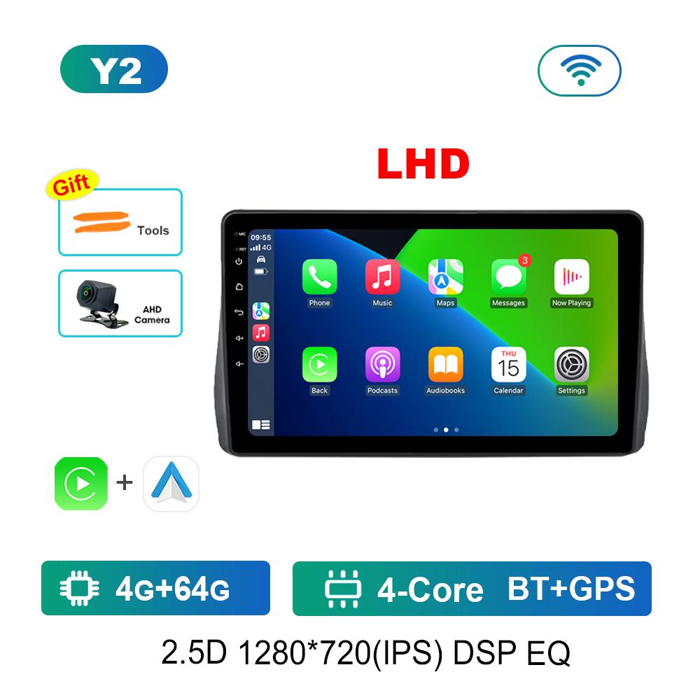 Android Car Radio Multimedia Video Player для Toyota Wish 2 2009 - 2017 GPS-навигация Левый руль DSP Stereo 4G WiFi