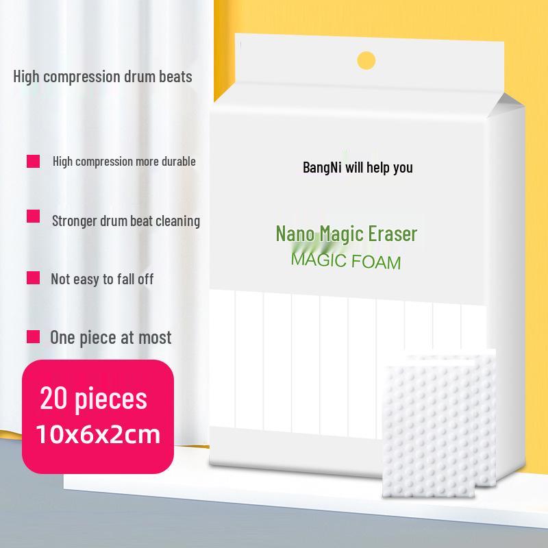 Magic Eraser Sponge Cleaner - Nano Melamine Foam Scrubber for Dishwashing