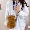 Милый плюшевый рюкзак Capybara Crossbody Bag Сумка Мягкая Capybara Школьная сумка для детей Подарки на день рождения, Рождество и фестиваль