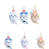 Cartoon Cute Chiikawa Hachiware Usagi Long Mushroom Plush Keychain Pendant