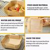 50/100pcs Oil-Proof Non-Stick Disposable Square Papers for Frying Baking Cooking, Versatile Air Fryer Parchment Paper Liners