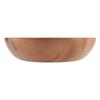 Solid Acacia Wooden Bowl for Salad Soup Rice Hand Made Wooden Bowl Kitchen Utensils (20*4.5cm)