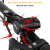 Bike Electric Horn Anti Theft Bicycle Alarm 2 In 1 USB Charging High Decibel Bike Safety Warning Bell Cycling Bicycle