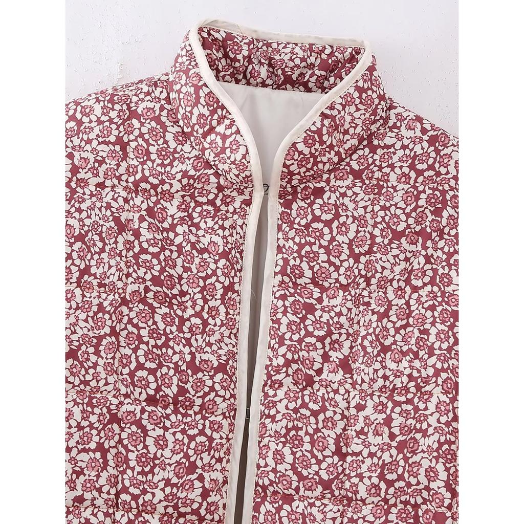 GMXIA Женские винтажные повседневные куртки и пальто с цветочным принтом на осень-зиму с длинным рукавом и квадратным воротником