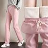 Women Winter Warm Leggings Thick Trousers Warm Fleece Plus Size Long Thicken Pants Fashion Casual Soild Color Leggings