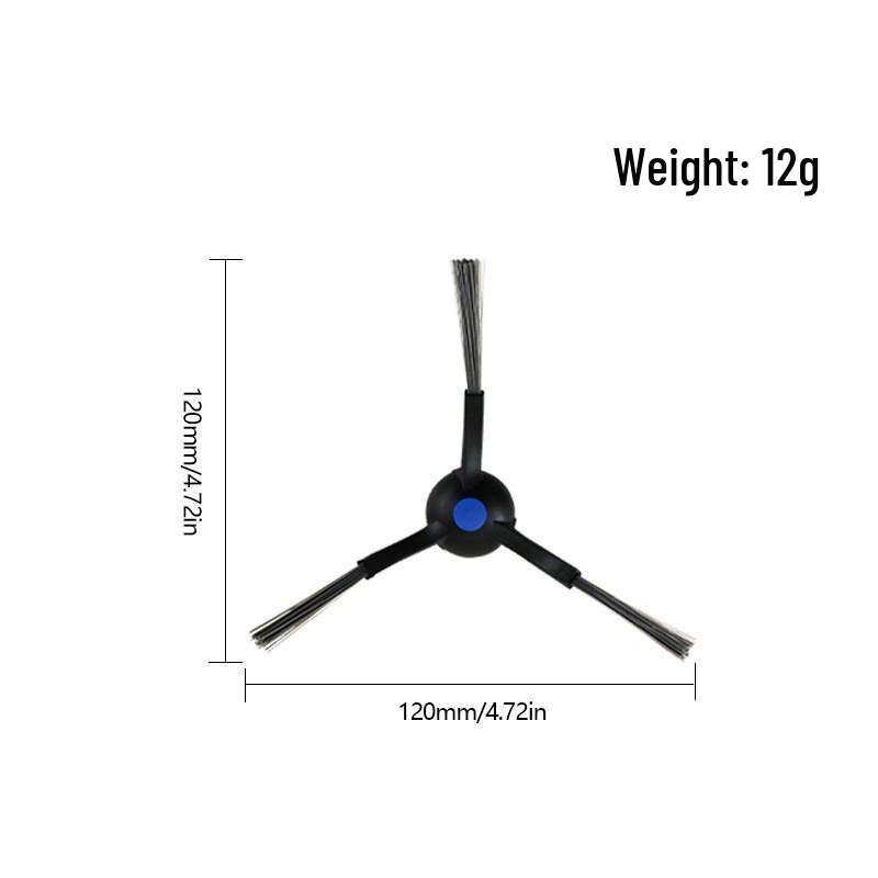 Ecovacs N30pro Accessories: Main Brush, Dust Bag, Filter, Mop, and Side Brush