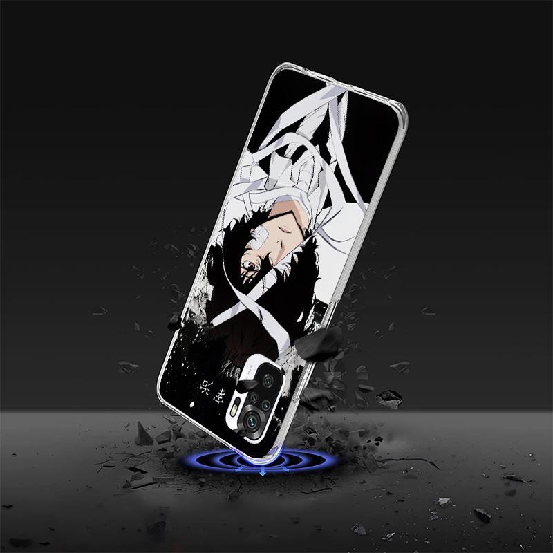 Чехол для телефона Bungo Stray Dogs Дазай для Xiaomi Redmi Note 15 14 13 12S 12 Pro Plus 11S 11E 11 11T 10S 10 Арт Мягкий Чехол с Рисунком Re