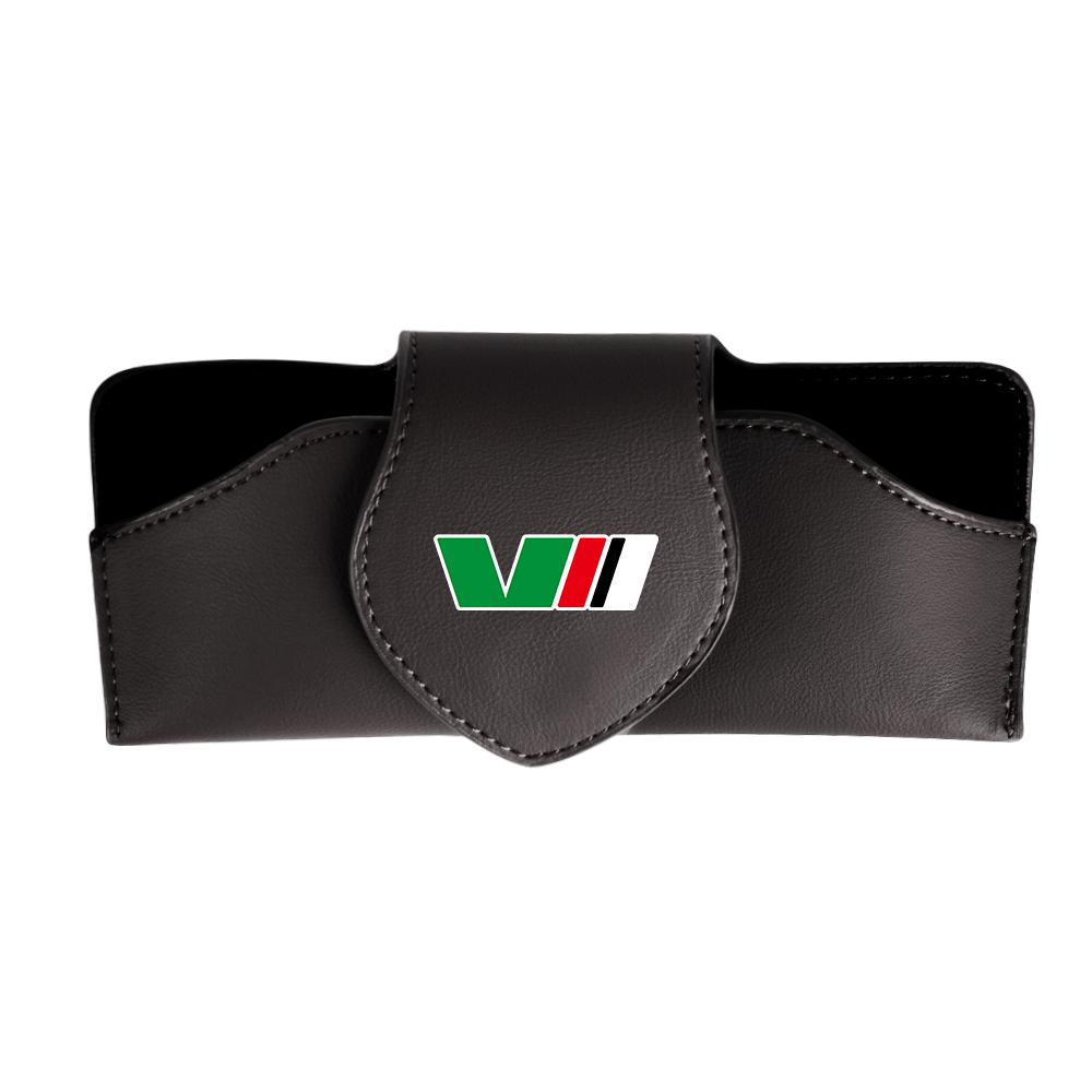 Car Glasses Frame Sun Visor Sunglasses Storage Fastener Holder For Skoda S Octavia 2 3 Fabia A7 Rapid Superb Kamiq Kodiaq VII
