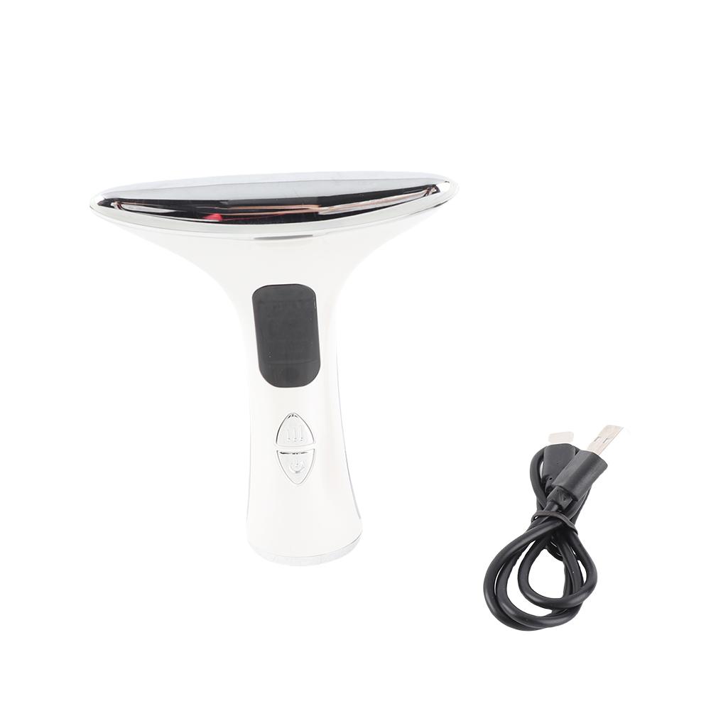 Neck Wrinkle Device Firming Sculpting Multi Functional Portable Vibration Double Chin Reducer White