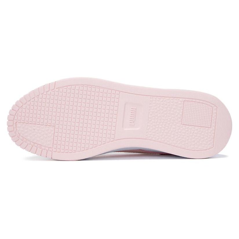 Puma Carina Street Бело-Розовые Женские Кроссовки Alpine Snow Кремовые Морозно-Розовые 389390-10
