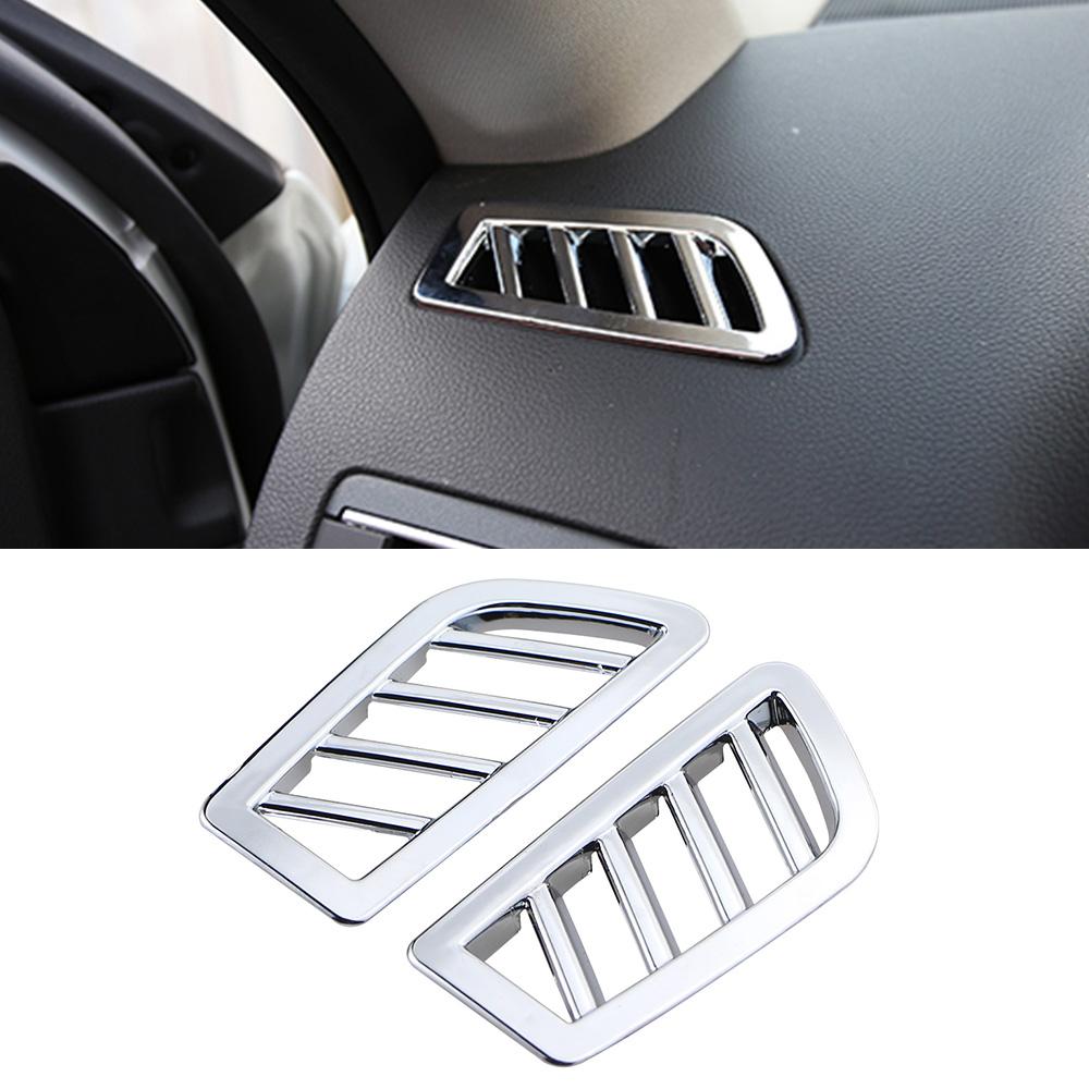 Car AC Vent Cover for Renault Koleos 2017-2022 for Samsung QM6 2017-2022 2Pcs Front Air Conditioning Outlet Sticker Accessories