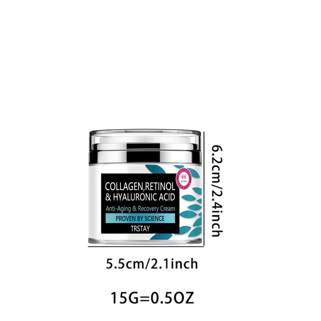 Collagen&Retinol&Hyaluronic Acid Whitening Brighten Moisturizing Facial Skin Care Beauty Product Whitening Cream