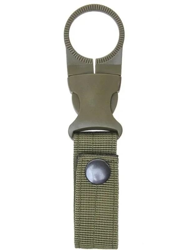 1/2/3Pcs Webbing Buckle Hook Water Bottle Holder Clip Outdoor Nylon Climb Carabiner Belt Backpack Hanger Camp