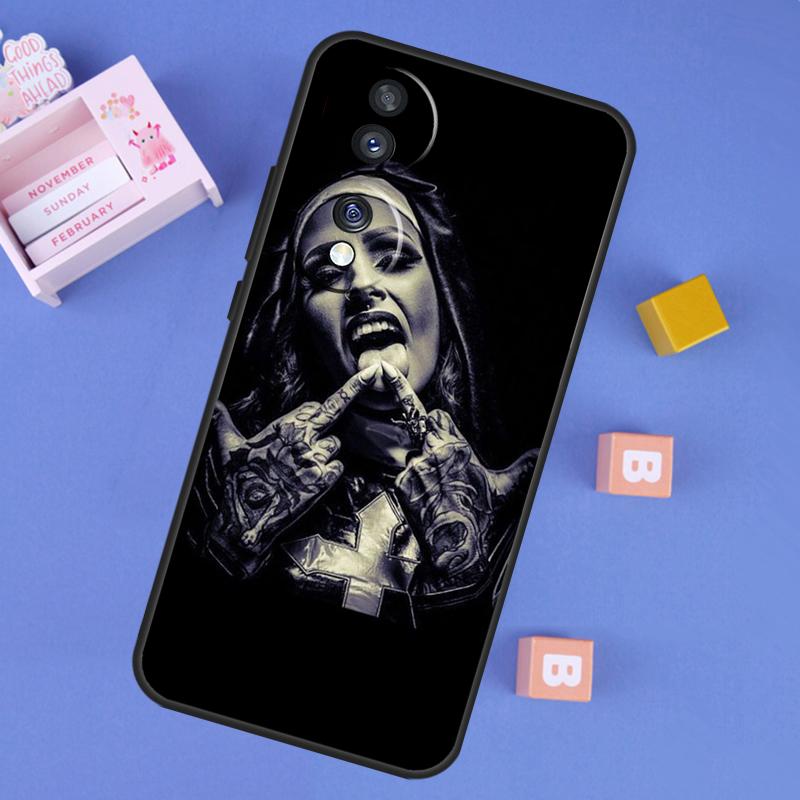 Стиль Сестры Сексуальная Девушка Монахиня Чехол Для Honor 400 Pro 200 70 90 Lite X9a X9b X9c X9d X8b X8c Win RT Magic 8 5 6 7 Pro Обложка