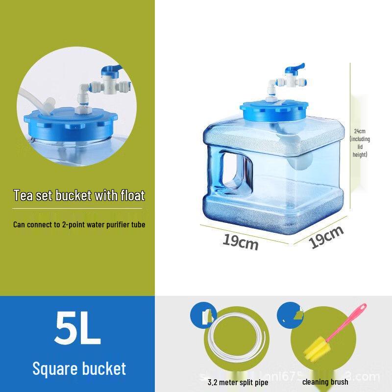 OEING Automatic Stop Water Tea Bucket with Float Ball