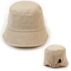 Universal Chemistry Linen Backopen Beige Drop Bucket Hat