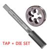 2pcs/Set 1/2-28 Tap & Die UNEF HSS Right Hand Thread-Tool For Molding Machine