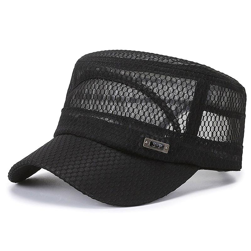 1 шт. плоские кепки для улицы, мужские защитные сетчатые женские летние кепки Snapback, дышащие военные кепки, быстросохнущие бейсболки, новые