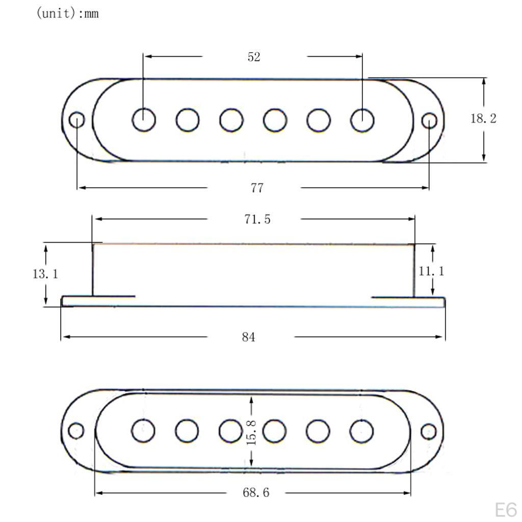 SSS for ST SQ Guitar Pickups