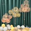 Puntos Wedding 8 Tubes Balloons Display Column Stand Holder Baby Shower Birthday Decor