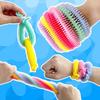 40-10 Pack Dinosaur Sensory Noodle Strings,Stretchy String Fidget Toys,Textured Stretchy String For Kids Adults Stress Relief