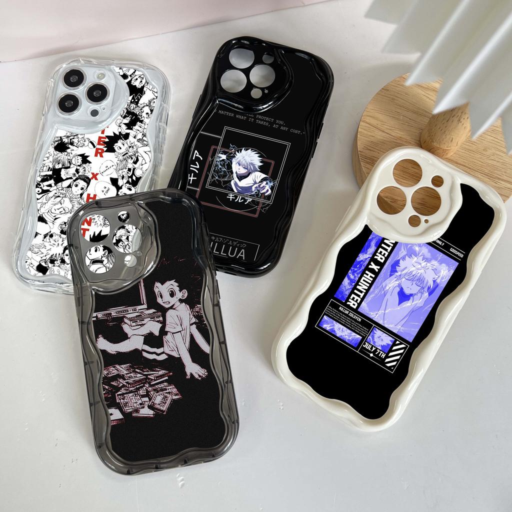 Чехлы для телефонов Ae82 Hunter X Hunter Anime Art для Apple iPhone 16 15 14 13 Pro Max 11 12 mini XR 7 8 6s Plus XS Max SE Wave TPU Back Cover
