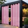 Solid Color Terylene Waterproof UV-Resistant Curtain