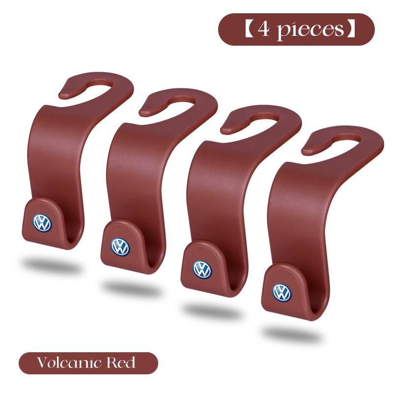XMZSA1 Car Seat Headrest Hook For Volkswagen VW Scirocco Jetta Beetle Golf 4 5 6 mk8 Passat Polo B5 Tiguan Backrest Hanger Storage Hook