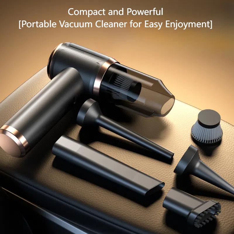 Беспроводной автомобильный пылесос 5-в-1 беспроводной ручной робот-пылесос для уборки автомобилей с сильным всасыванием для автомобильных пылесосов